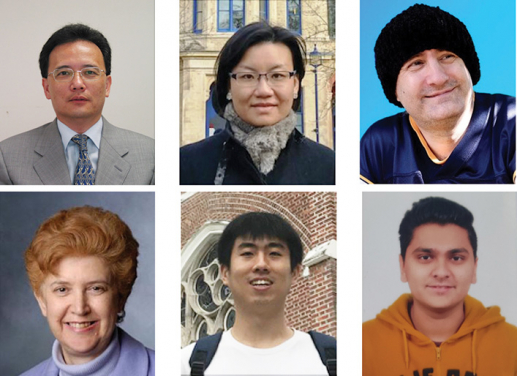(from upper row clockwise) Professor Victor O.K. Li, Dr Jacqueline C.K. Lam, Dr Jocelyn Downey, Mr Tushar Kaistha and Mr Han Yang from the Department of Electrical and Electronic Engineering, HKU; and Professor Illana Gozes from Tel Aviv University